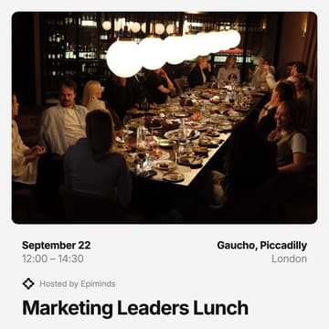 Cover Image for CMO Lunch Meet-up
