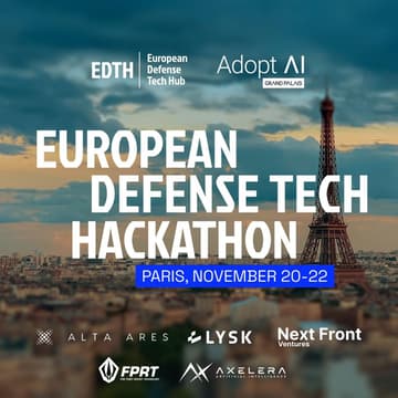 Cover Image for European Defense Tech Hackathon – Paris