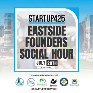 Cover Image for Startup425 Eastside Founders Social Hour (Seattle Tech Week)