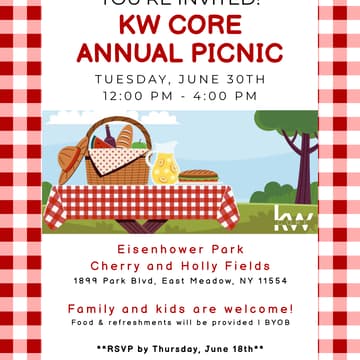 Cover Image for KW CORE Annual Picnic - KW Gold Coast RSVPs