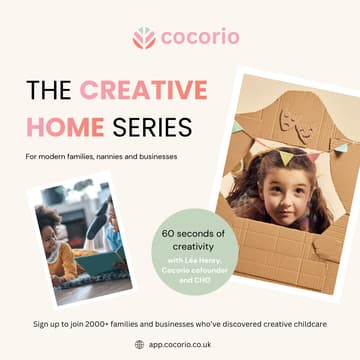 Cover Image for Creative Home Series: 60 seconds of creativity