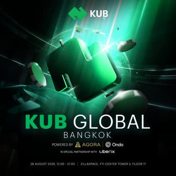 Cover Image for KUB Global: Road to Regional Financial Infrastructure Powered by Agora & Ondo