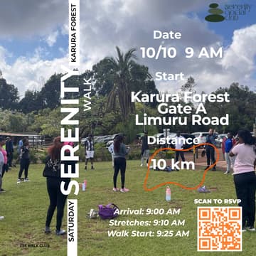 Cover Image for Karura Forest Walk by Serenity Social Club