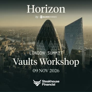 Cover Image for London Workshop: Vaults in Practice – How Financial Institutions Capture Onchain Yield