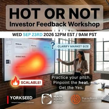 Cover Image for HOT or NOT: Is your startup fundable or just interesting? : Men's Health