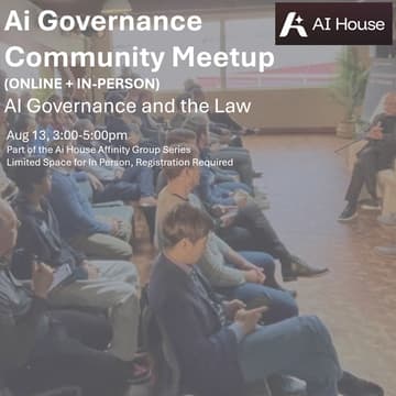 Cover Image for AI Governance and Agentic AI (In Person + Online)