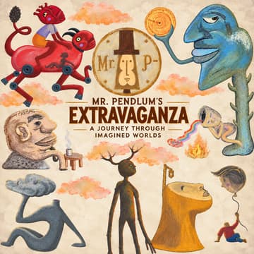 Cover Image for Mr. Pendlum's Extravaganza—A Journey Through Imagined Worlds. Hosted at the Parador, Houston.