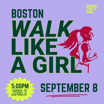 Cover Image for Walk Like a Girl: Boston