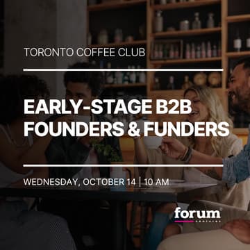 Cover Image for Toronto Coffee Club | Early-Stage B2B Founders & Funders