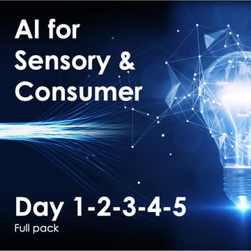 Cover Image for AI for Sensory & Consumer - Day 1-2-3-4-5