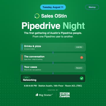 Cover Image for Sales OStin: Pipedrive Night
