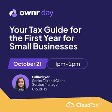 Cover Image for Your Tax Guide for the First Year for Small Businesses with CloudTax