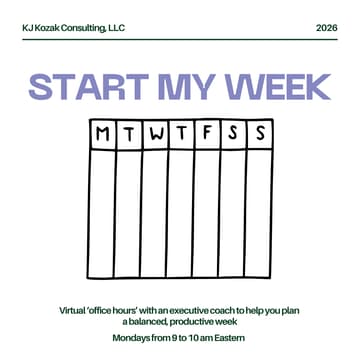 Cover Image for Start My Week Office Hours