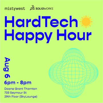 Cover Image for 44th YVR Hardware Meetup @ Sky Lounge | HardTech Happy Hour
