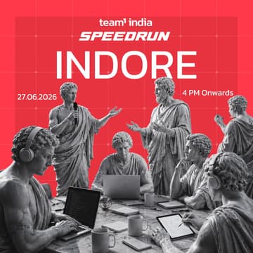 Cover Image for Team1 India Speedrun: Indore