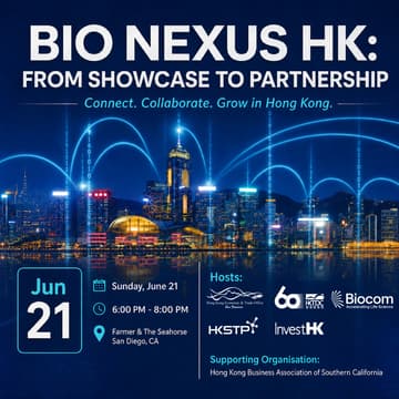 Cover Image for BIO NEXUS HK: FROM SHOWCASE TO PARTNERSHIP