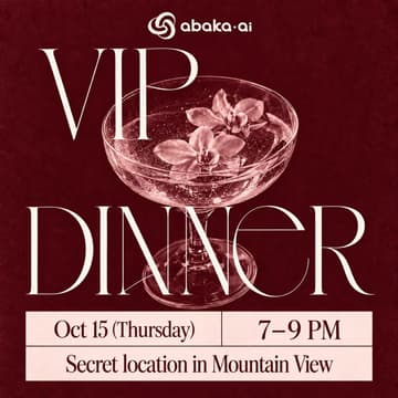 Cover Image for Abaka AI VIP Dinner