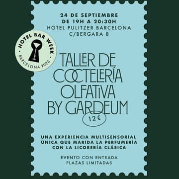 Cover Image for Taller de coctelería olfativa by Gardeum