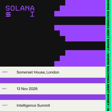 Cover Image for Solana Intelligence Summit