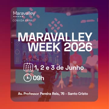 Cover Image for Maravalley Week - 1 a 3 de Junho