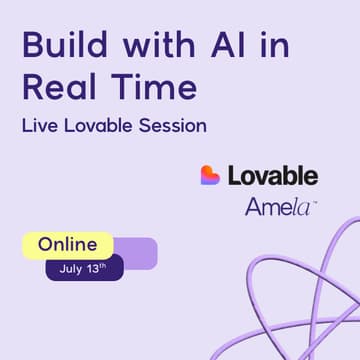 Cover Image for Build with AI in Real Time: Live Lovable Session