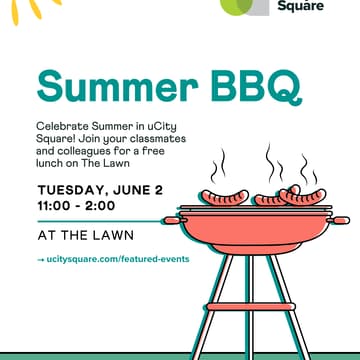 Cover Image for uCity Square Kickoff to Summer Tenant BBQ