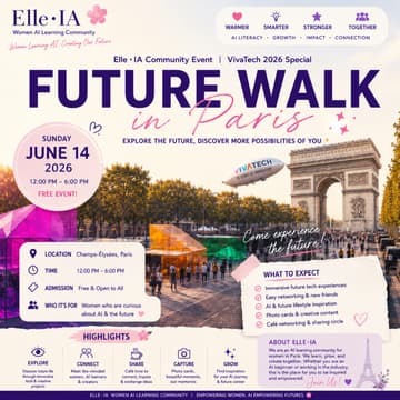 Cover Image for 🌸 Elle·IA Future Walk @ VivaTech 2026