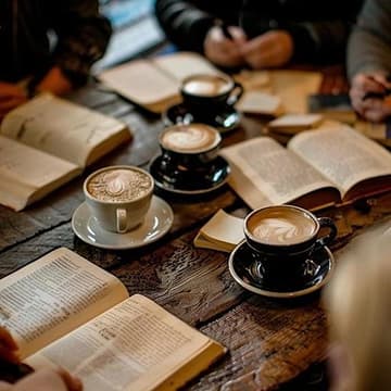Cover Image for 📖Offline Women Read in Café