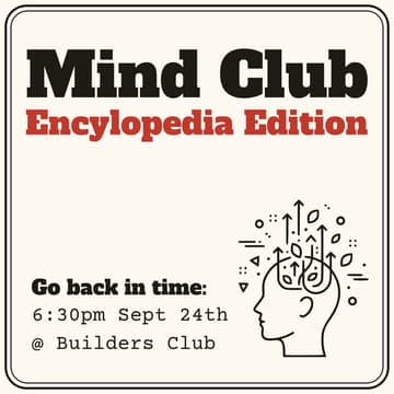 Cover Image for Go Back in Time @ Mind Club (1964 Encyclopedia Edition)