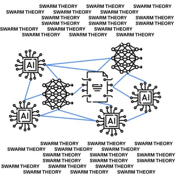 Cover Image for Swarm Theory -----Multi-agent coordination, gone deep. This is a Agent Hangout Session.