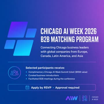 Cover Image for Chicago AI Week B2B Matching Program