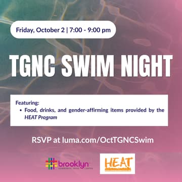Cover Image for October TGNC Swim Night
