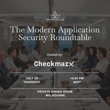 Cover Image for The Modern Application Security Roundtable Luncheon