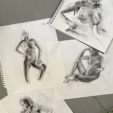 Cover Image for Live Model Drawing