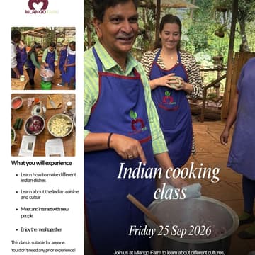 Cover Image for Indian cooking class - With Sanjeev