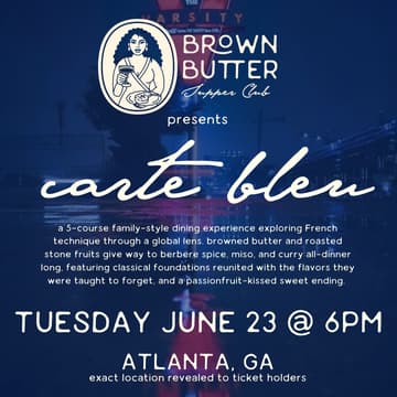 Cover Image for Carte Bleu: June 23 - Atlanta, GA