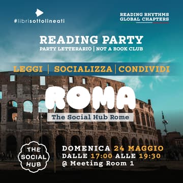 Cover Image for Reading Party Roma: domenica 24 maggio