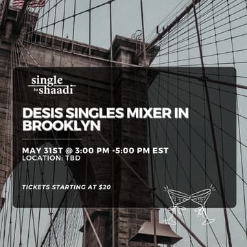 Cover Image for Desi Singles Mixer in Brooklyn