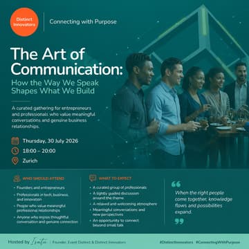 Cover Image for Distinct Innovators – Connecting with Purpose