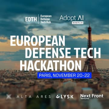 Cover Image for European Defense Tech Hackathon – Paris