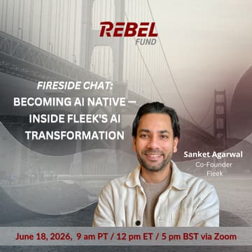 Cover Image for Rebel Fireside Chat: Becoming AI Native — Inside Fleek's AI Transformation