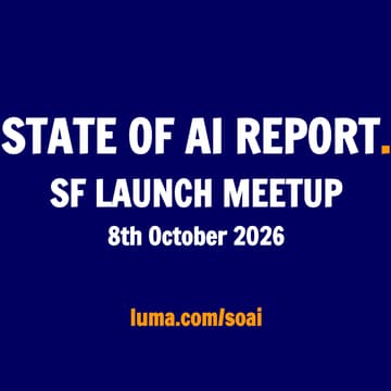 Cover Image for State of AI Report 2026 - SF launch event