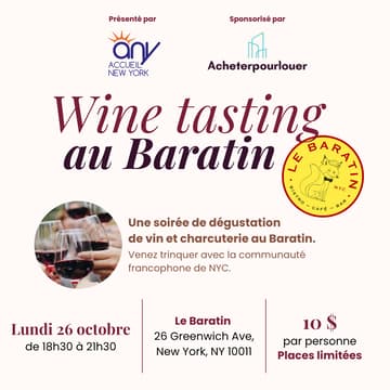 Cover Image for Wine Tasting au Baratin