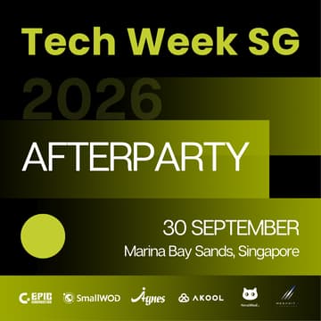 Cover Image for Singapore Tech Week 2026 AfterParty & Demo Night