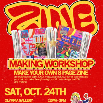 Cover Image for zine making workshop