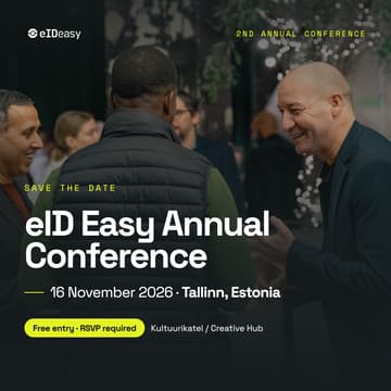 Cover Image for eID Easy Annual Conference 2026: digital identity, EUDIW, and trust services in Tallinn
