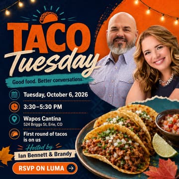 Cover Image for 🌮 Taco Tuesday: Good Food. Better Conversations.