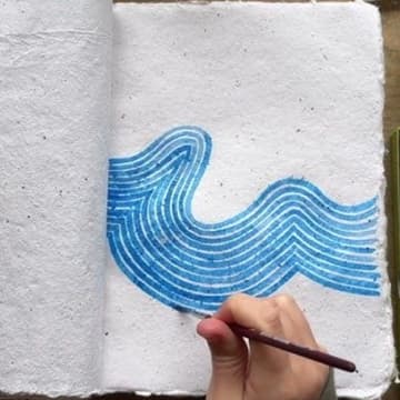 Cover Image for craft club: watercolor zen with carlita