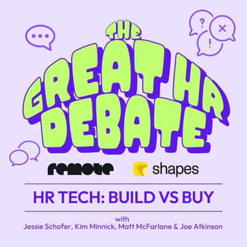 Cover Image for Great HR Debate: HR tech Build vs Buy