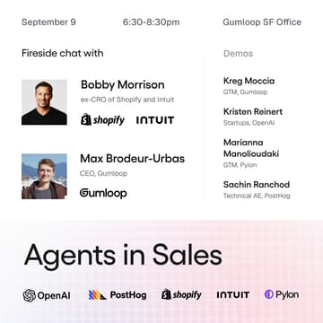 Cover Image for Agents in Sales: Fireside Chat with Bobby Morrison (ex-Shopify CRO)